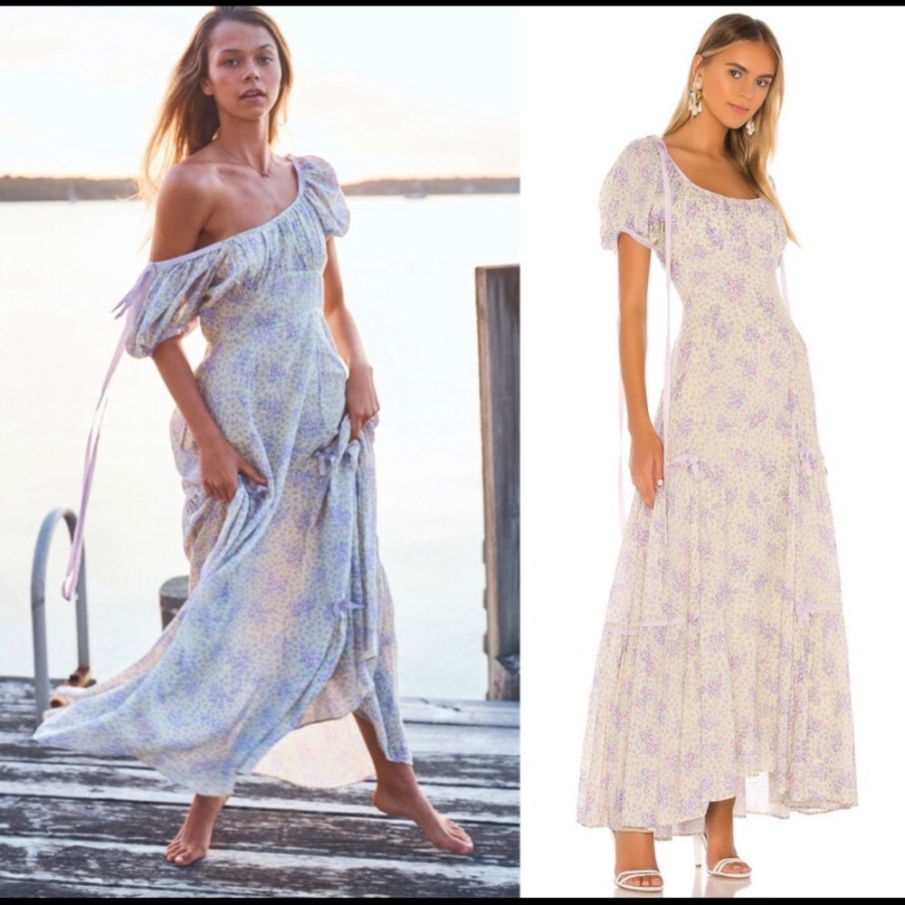 LoveShackFancy Jessie Maxi Dress